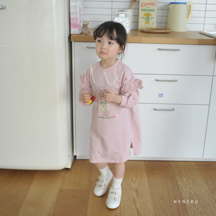 Neneru - Korean Children Fashion - #stylishchildhood - Jumping Rabbit One-piece - 7