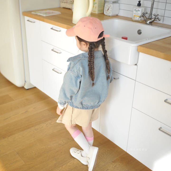 Neneru - Korean Children Fashion - #stylishchildhood - Tomi Denim Jacket - 2
