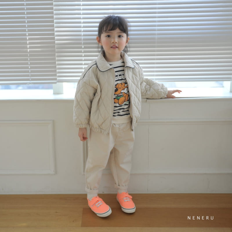 Neneru - Korean Children Fashion - #todddlerfashion - Basic Quilting Jumper - 3