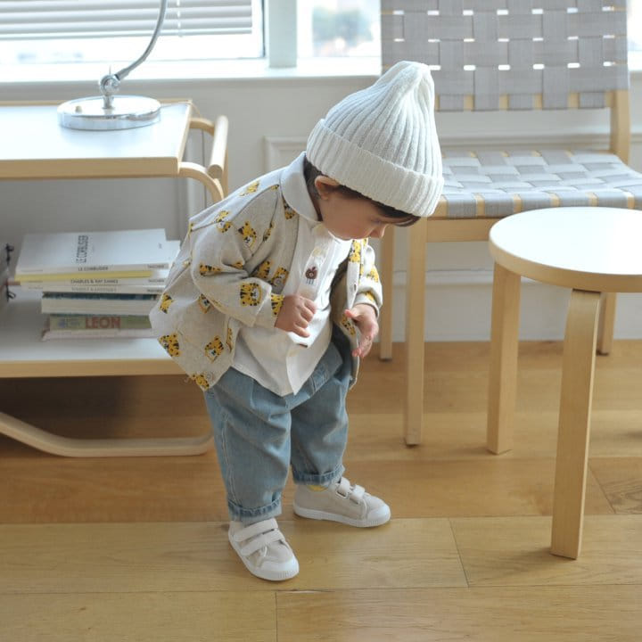 Neneru - Korean Children Fashion - #toddlerclothing - Kid Tiger Cardigan - 7