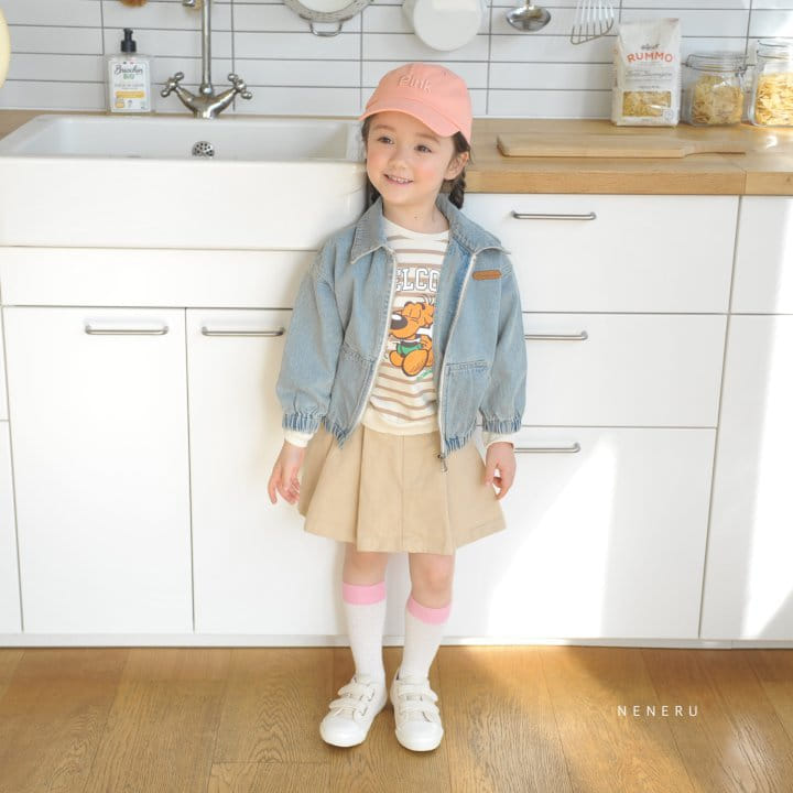 Neneru - Korean Children Fashion - #toddlerclothing - Tomi Denim Jacket
