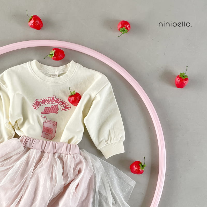 Ninibello - Korean Children Fashion - #Kfashion4kids - Strawberry Sweatshirt - 12