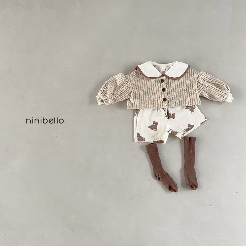Ninibello - Korean Children Fashion - #Kfashion4kids - Wood Cardigan - 8
