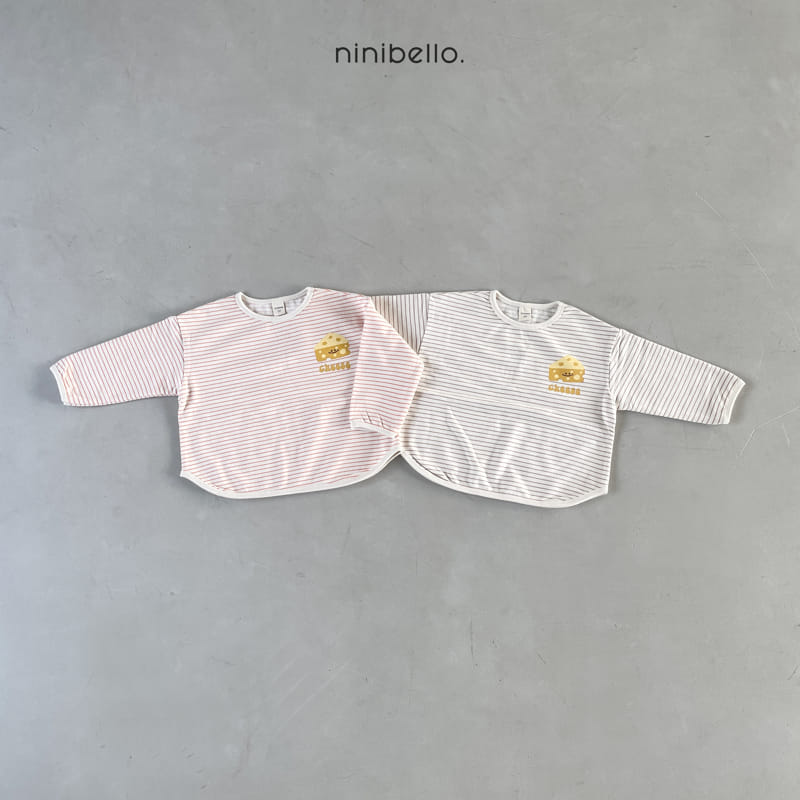 Ninibello - Korean Children Fashion - #Kfashion4kids - Cheese Strips Tee - 2