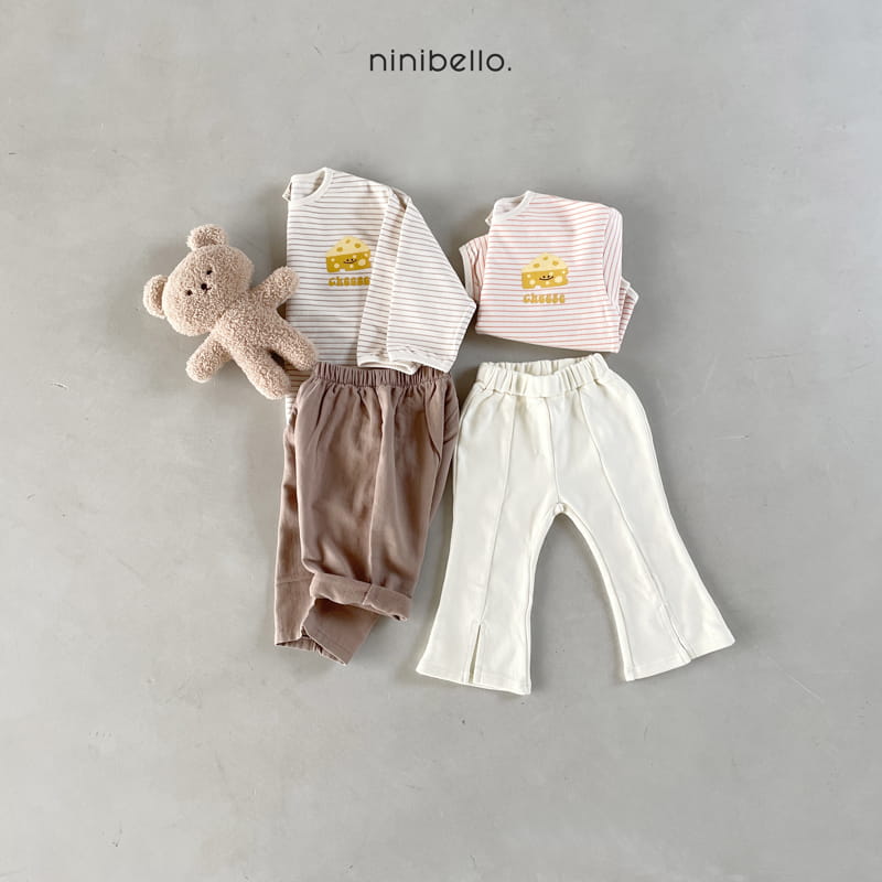Ninibello - Korean Children Fashion - #childofig - Cheese Strips Tee - 8