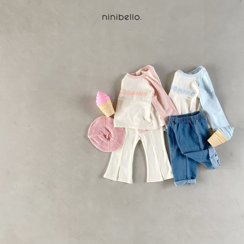 Ninibello - Korean Children Fashion - #childrensboutique - Blooming Raglan Tee - 6