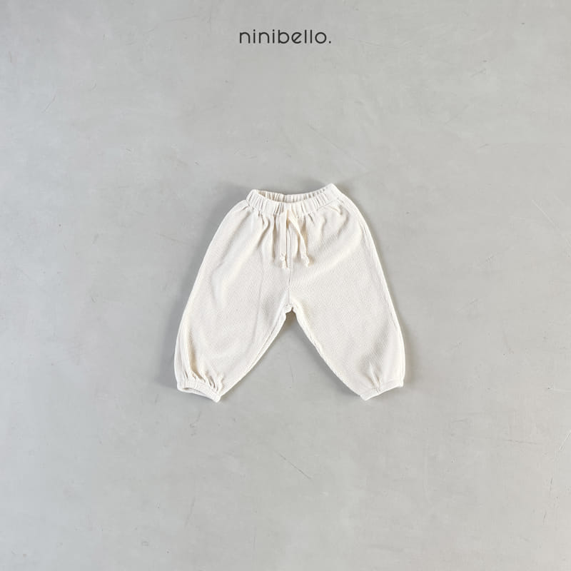 Ninibello - Korean Children Fashion - #designkidswear - Cracker Waffle Pants - 7