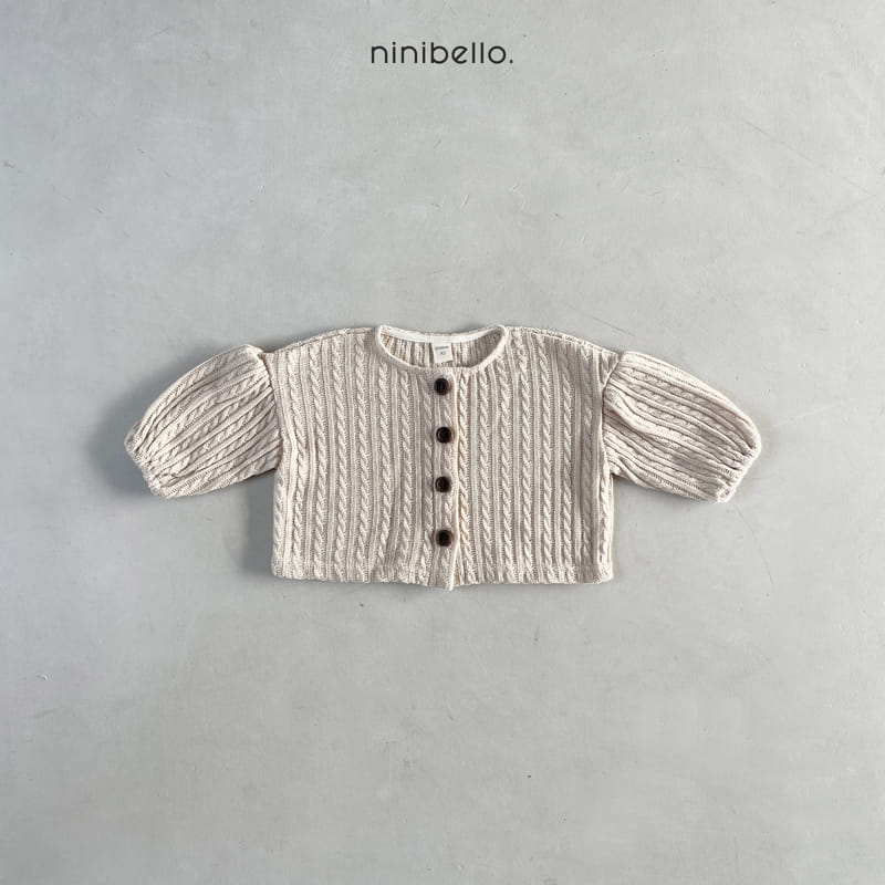Ninibello - Korean Children Fashion - #designkidswear - Wood Cardigan - 2