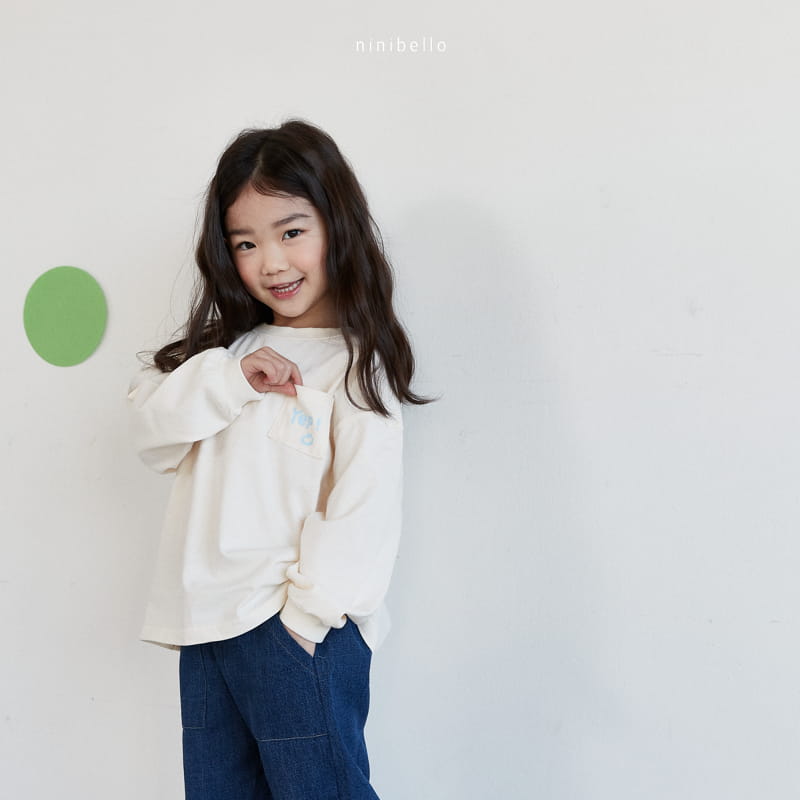 Ninibello - Korean Children Fashion - #designkidswear - Yep Pocket Tee - 12