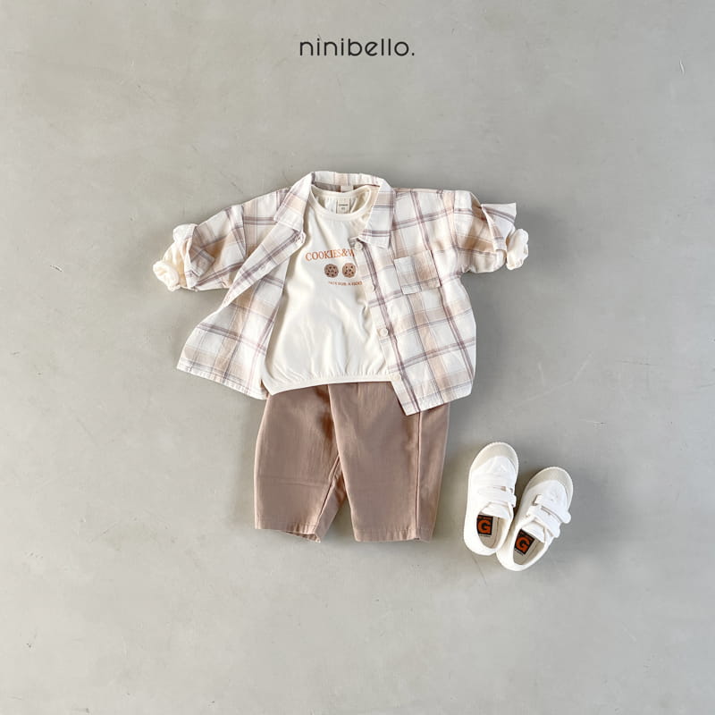 Ninibello - Korean Children Fashion - #designkidswear - Cookie Piping Tee - 9
