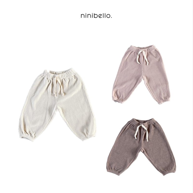 Ninibello - Korean Children Fashion - #discoveringself - Cracker Waffle Pants - 8