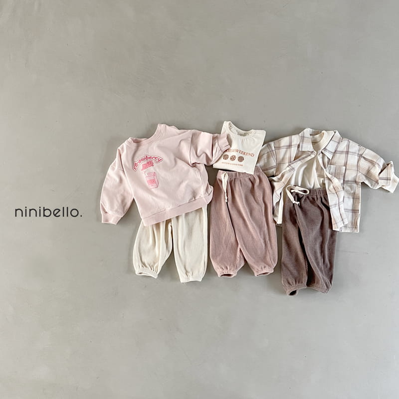 Ninibello - Korean Children Fashion - #kidsstore - Cracker Waffle Pants - 11
