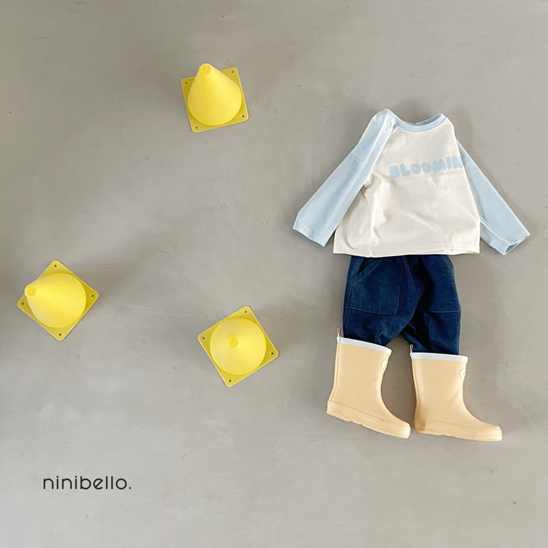 Ninibello - Korean Children Fashion - #kidzfashiontrend - Denim Pocket Jeans - 10