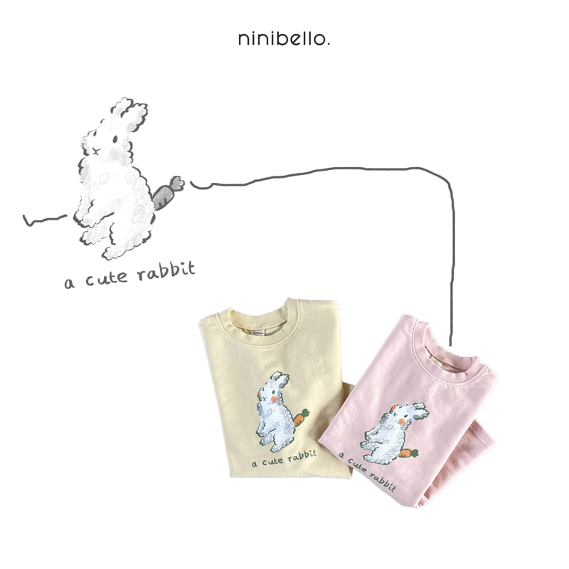 Ninibello - Korean Children Fashion - #littlefashionista - Rabbit Sweatshirt One-piece