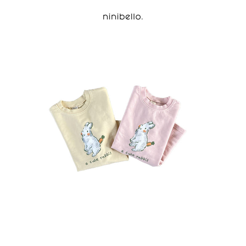 Ninibello - Korean Children Fashion - #magicofchildhood - Rabbit Sweatshirt One-piece - 2