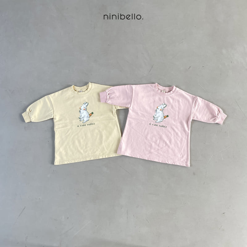 Ninibello - Korean Children Fashion - #minifashionista - Rabbit Sweatshirt One-piece - 3