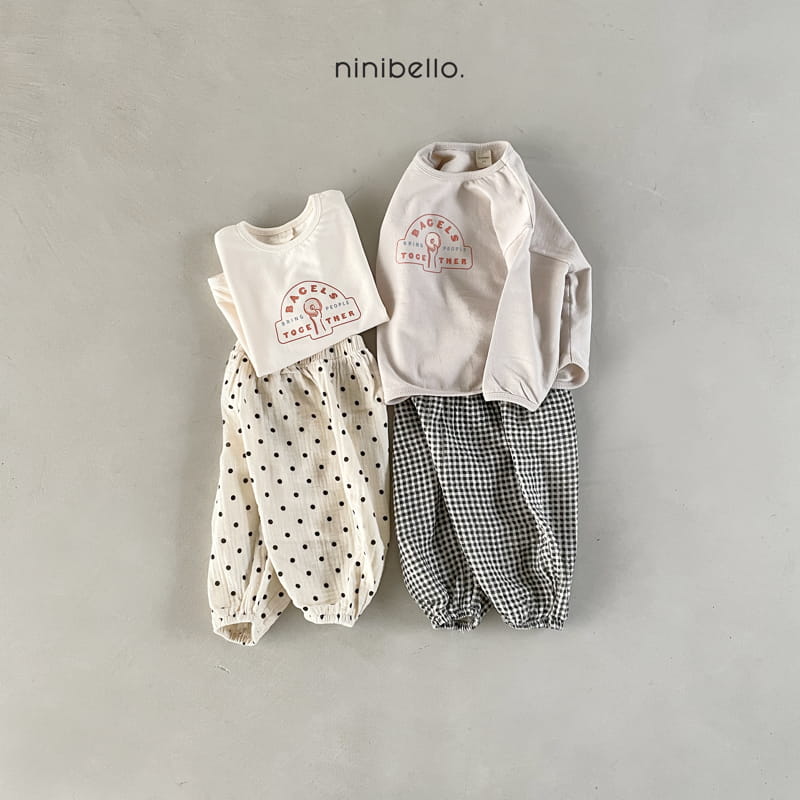 Ninibello - Korean Children Fashion - #minifashionista - Bagle Piping Tee - 9