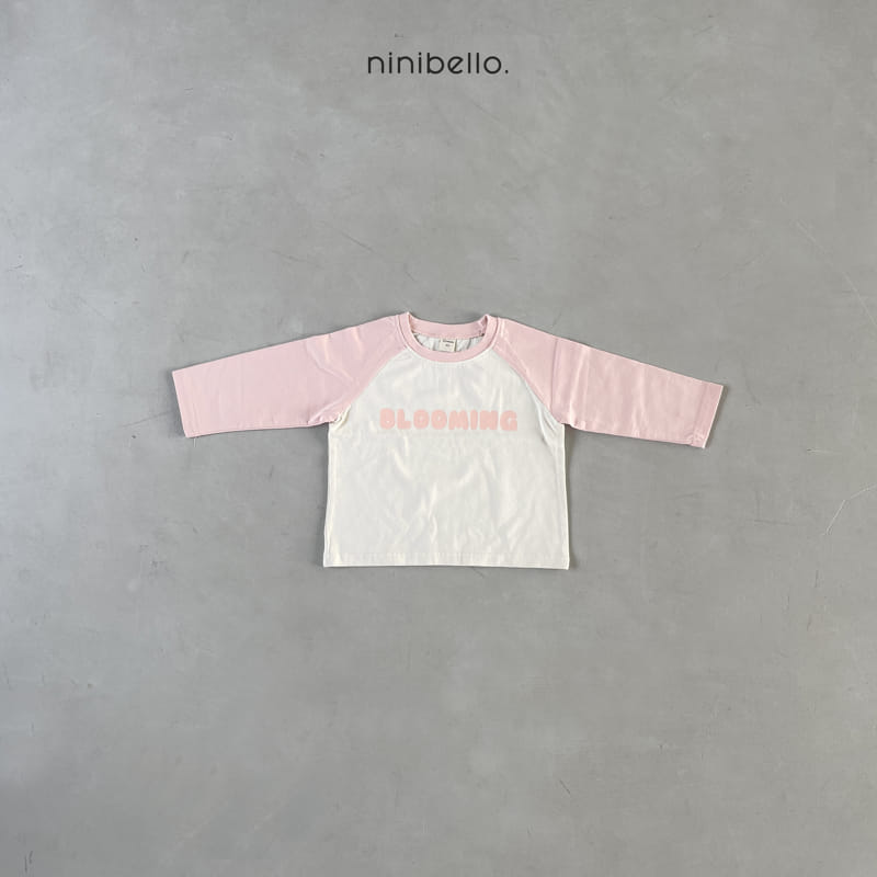 Ninibello - Korean Children Fashion - #minifashionista - Blooming Raglan Tee - 2