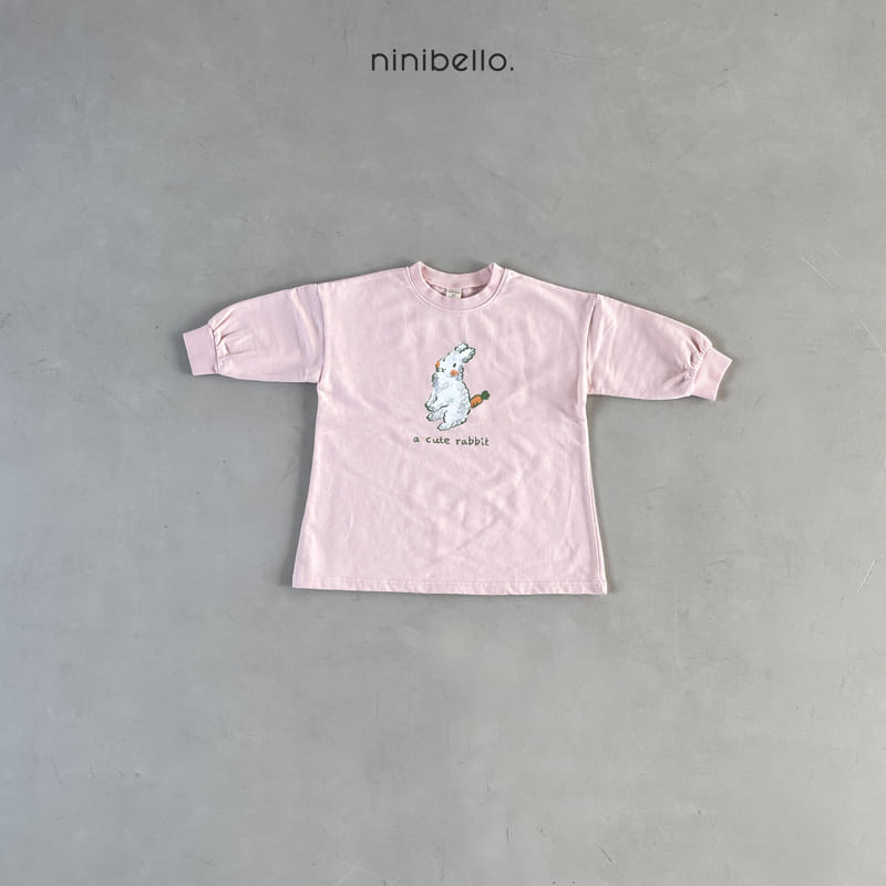 Ninibello - Korean Children Fashion - #minifashionista - Rabbit Sweatshirt One-piece - 4