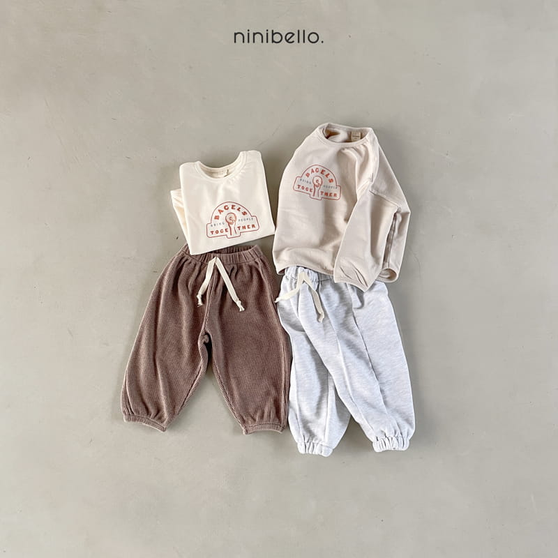Ninibello - Korean Children Fashion - #prettylittlegirls - Bagle Piping Tee - 10