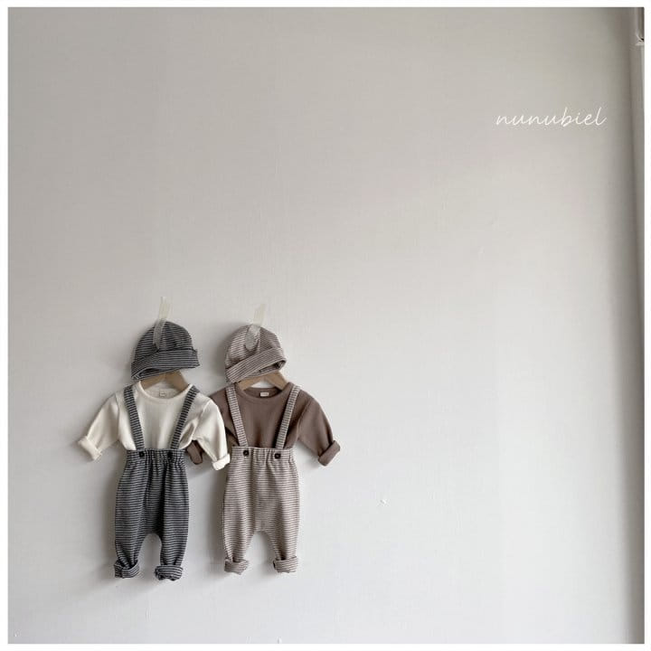 Nunubiel - Korean Baby Fashion - #babyclothing - Stripes Beanie - 5