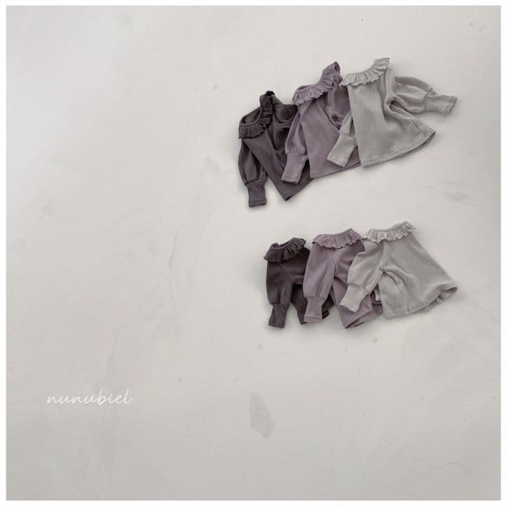 Nunubiel - Korean Baby Fashion - #babyclothing - Baby Puff Sleeve Tee - 2