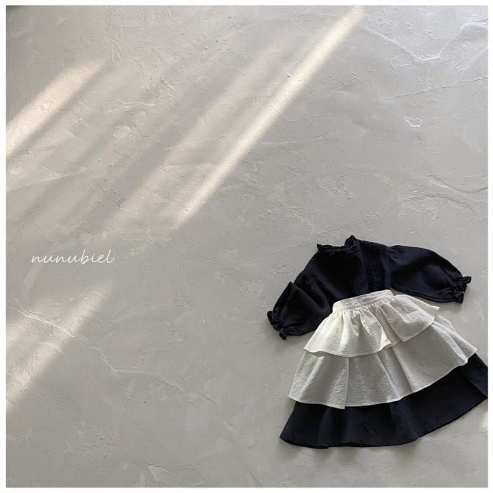 Nunubiel - Korean Baby Fashion - #babylifestyle - Shirring Apron - 7