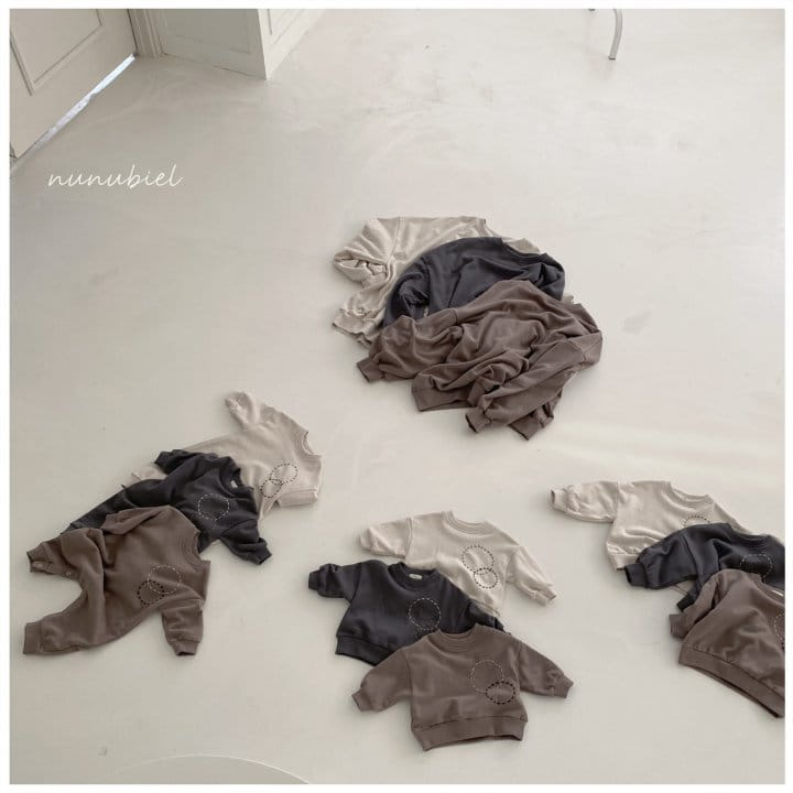 Nunubiel - Korean Baby Fashion - #babyootd - Baby Two Ring Sweatshirt - 2