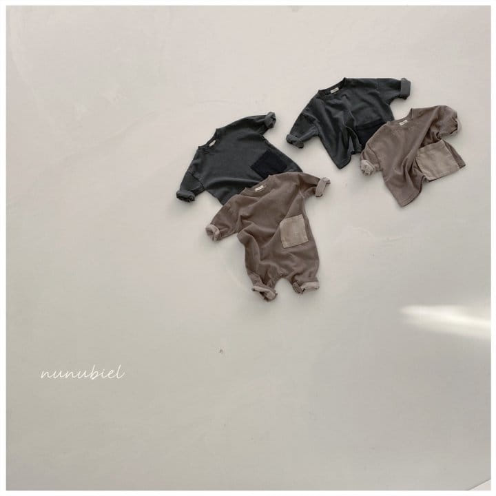 Nunubiel - Korean Baby Fashion - #babyootd - Pocket Bodysuit - 3