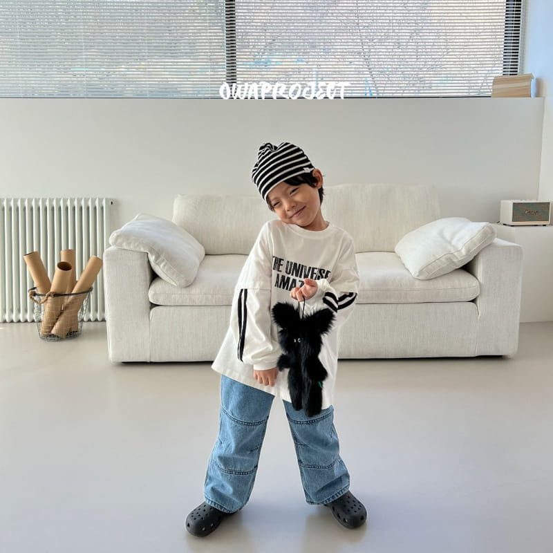 O Wa - Korean Children Fashion - #childofig - Slit Jeans - 9