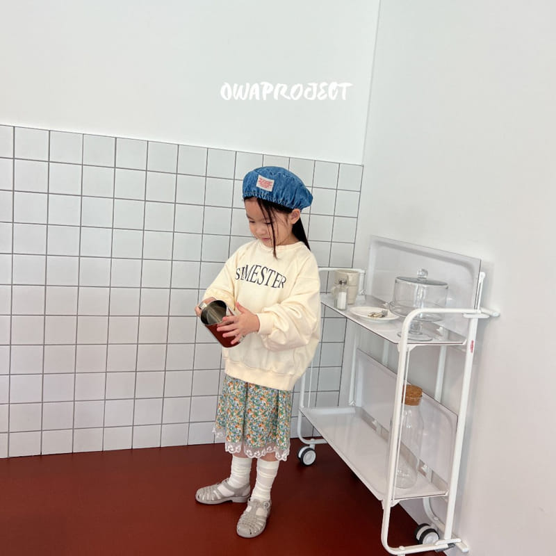 O Wa - Korean Children Fashion - #childofig - Denim Beret Hat - 4