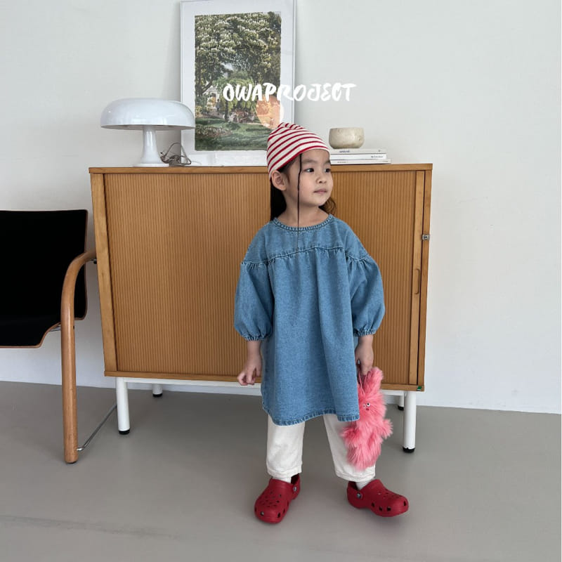 O Wa - Korean Children Fashion - #childrensboutique - Denim One-piece - 12