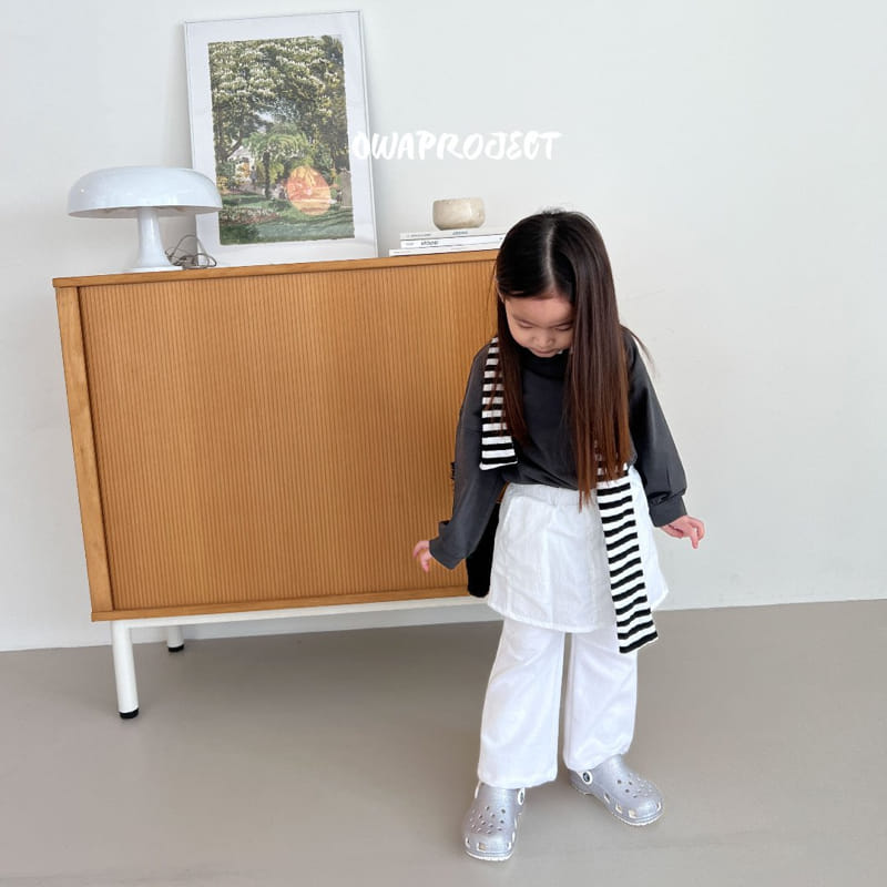 O Wa - Korean Children Fashion - #discoveringself - Stripes Muffler - 5