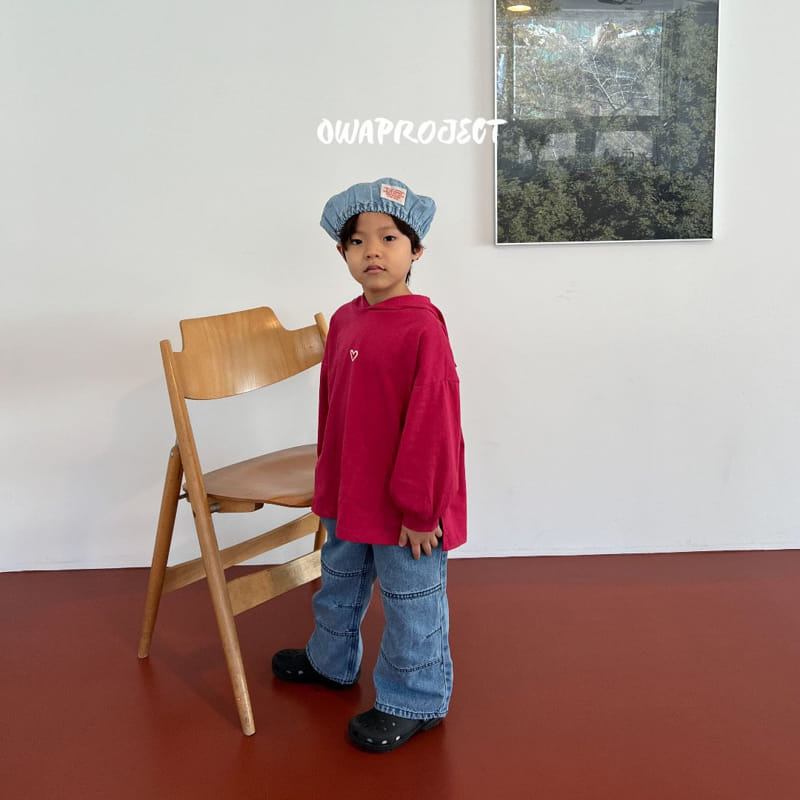 O Wa - Korean Children Fashion - #fashionkids - Single Hoody Tee - 3