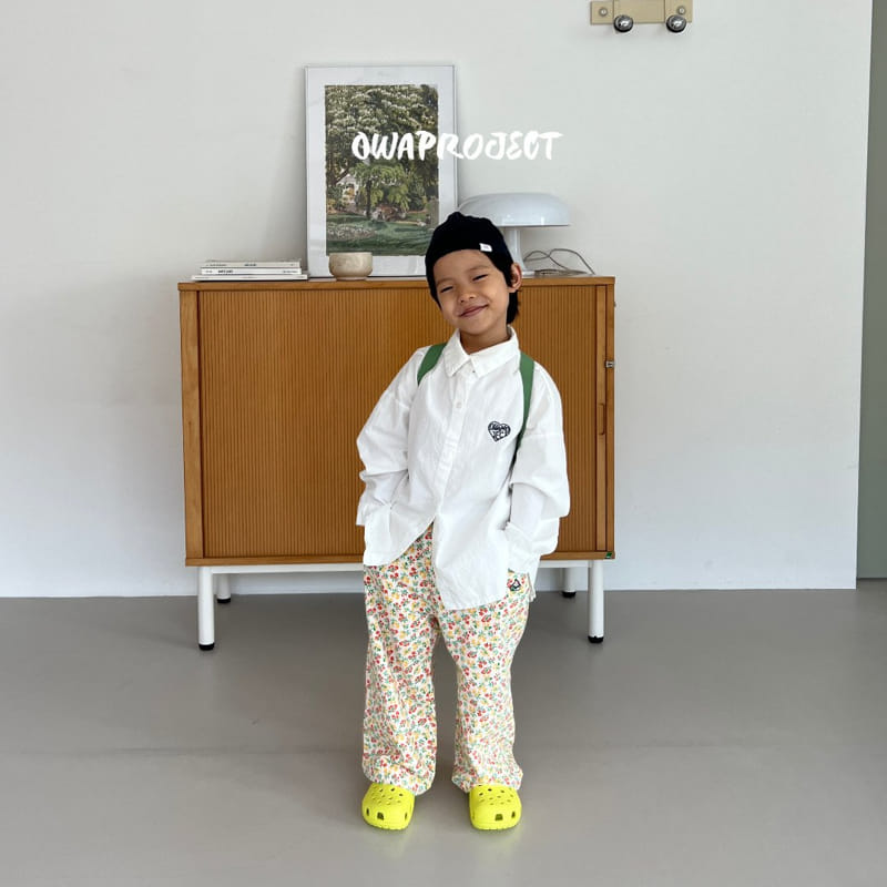 O Wa - Korean Children Fashion - #kidsshorts - Heart Shirt - 8
