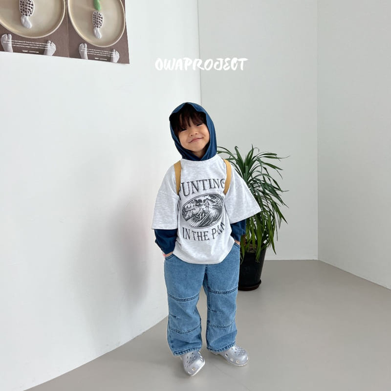 O Wa - Korean Children Fashion - #littlefashionista - Single Hoody Tee - 8