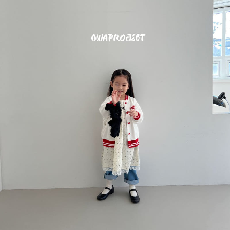 O Wa - Korean Children Fashion - #prettylittlegirls - Ribbon One-piece - 10