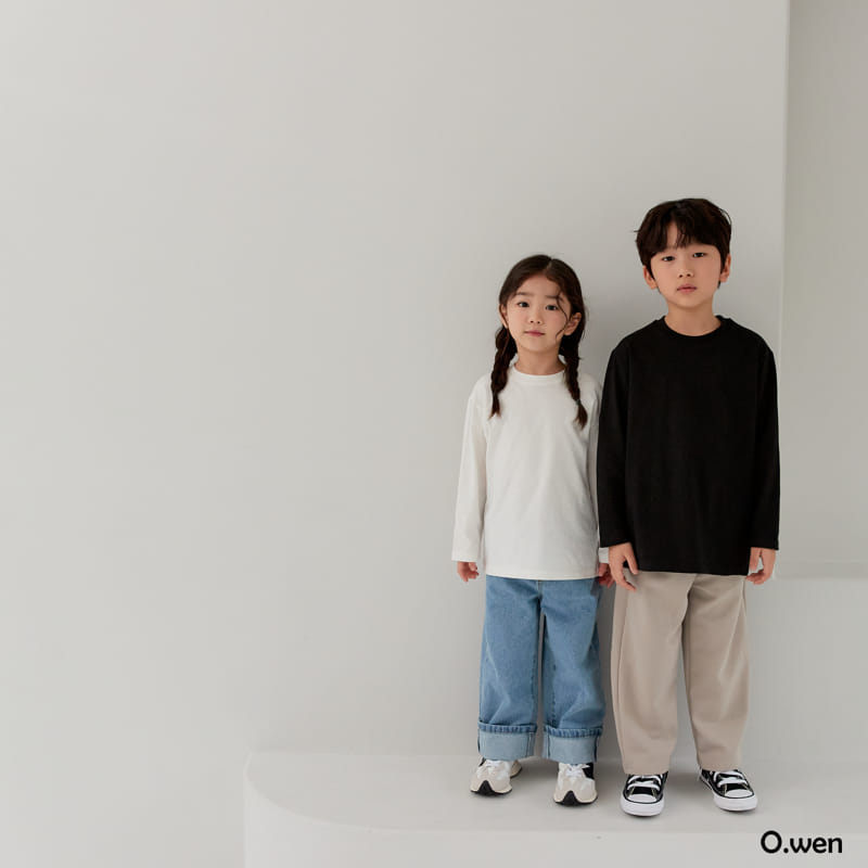 O Wen - Korean Children Fashion - #Kfashion4kids - Basic Tee