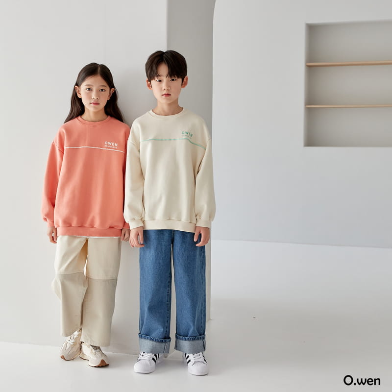 O Wen - Korean Children Fashion - #Kfashion4kids - Color pping Stripes Sweatshirt - 12