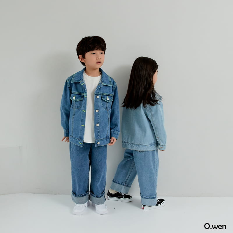 O Wen - Korean Children Fashion - #Kfashion4kids - Show Me Denim Jacket