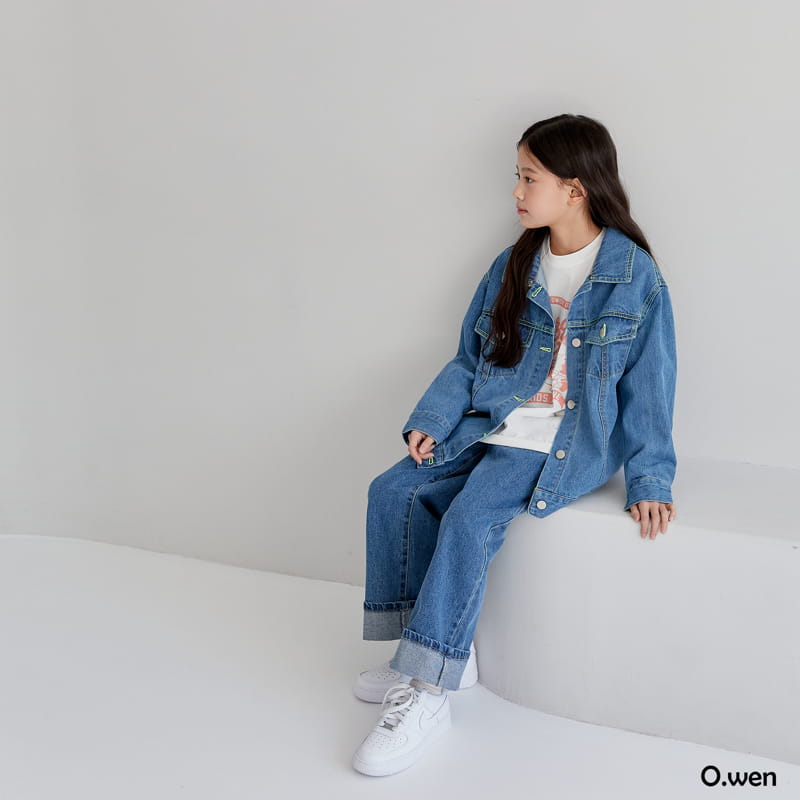 O Wen - Korean Children Fashion - #childofig - 2301 Roll-up Jeans - 12