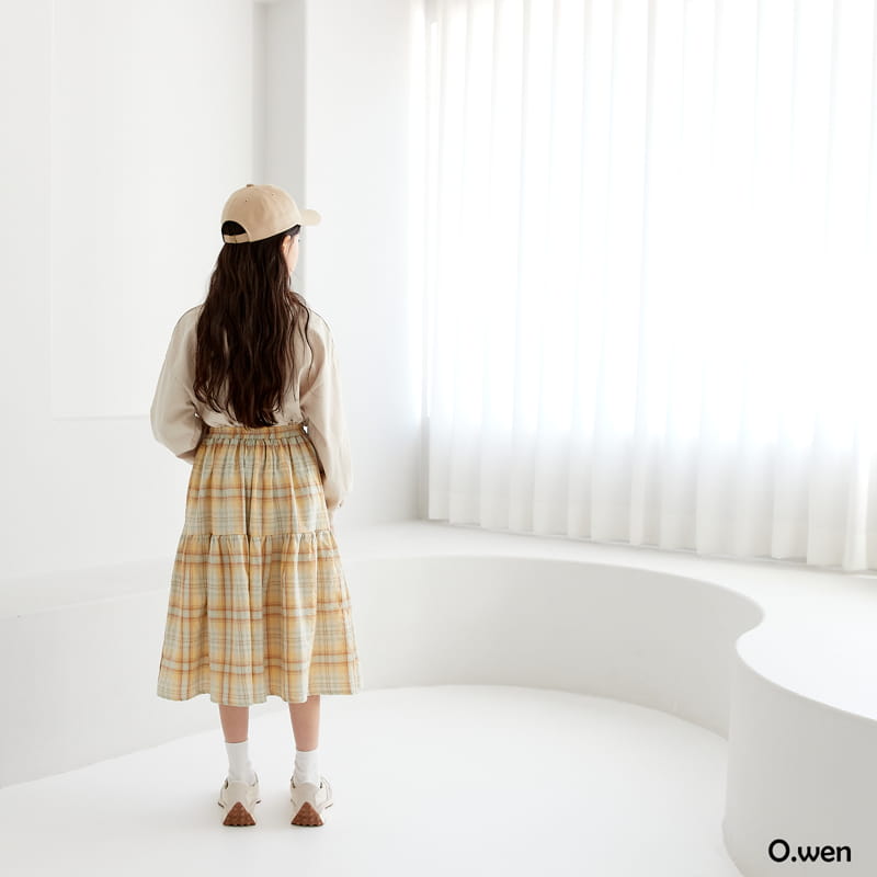 O Wen - Korean Children Fashion - #childofig - Spring Check Skirt - 9