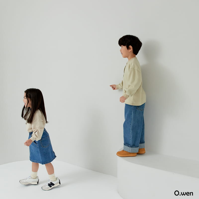 O Wen - Korean Children Fashion - #childofig - Union Button Tee - 8