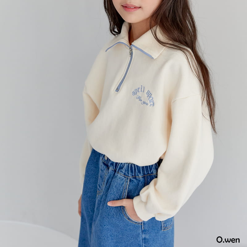 O Wen - Korean Children Fashion - #childrensboutique - April Zip-up Sweatshirt - 7