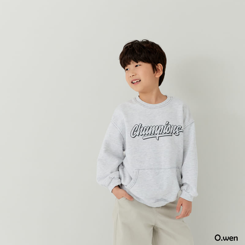 O Wen - Korean Children Fashion - #childrensboutique - Champion Sweatshirt