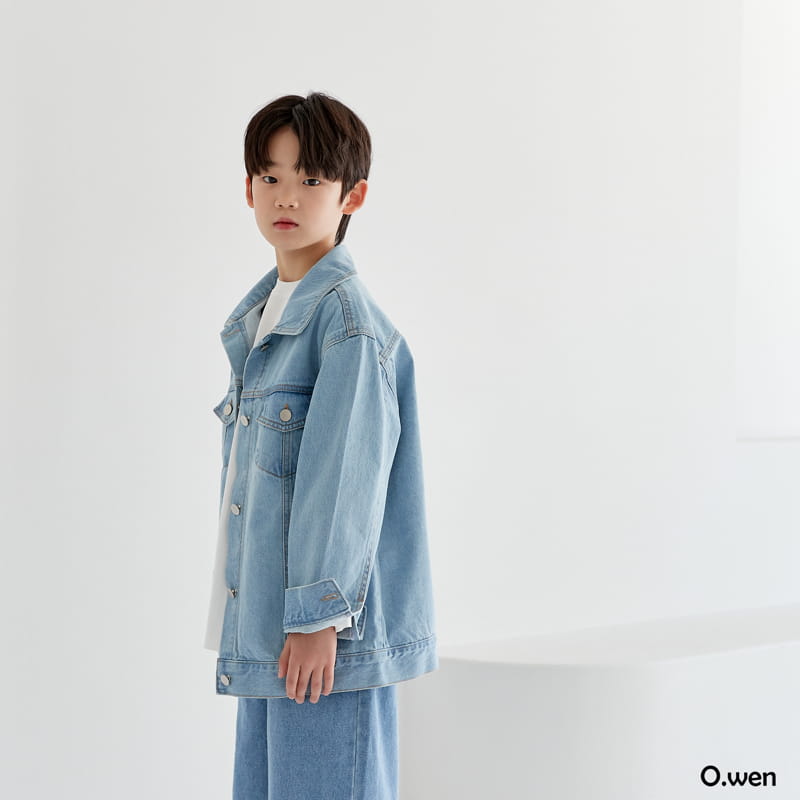 O Wen - Korean Children Fashion - #designkidswear - Show Me Denim Jacket - 9