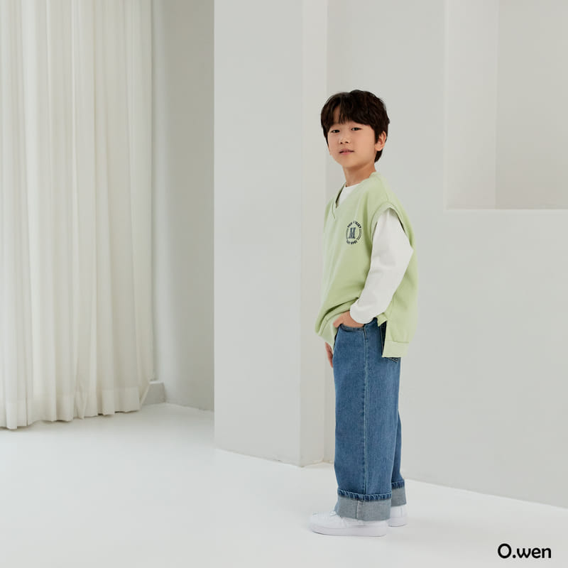 O Wen - Korean Children Fashion - #discoveringself - M Sweatshirt Vest
