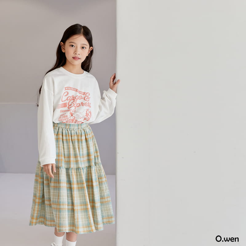 O Wen - Korean Children Fashion - #discoveringself - Spring Check Skirt - 12