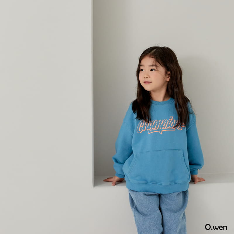O Wen - Korean Children Fashion - #discoveringself - Champion Sweatshirt - 4