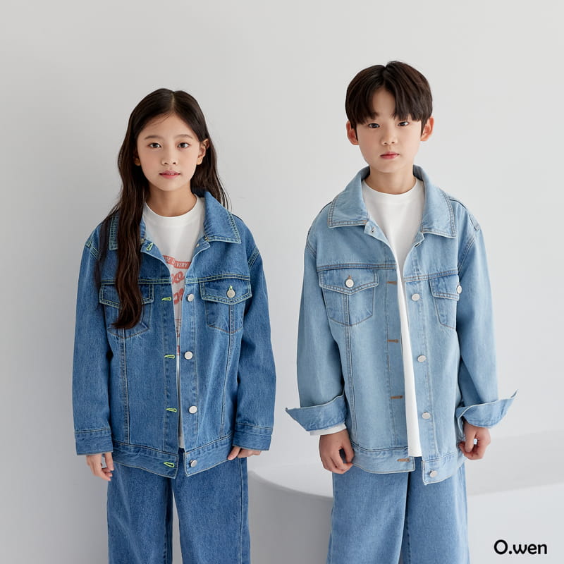 O Wen - Korean Children Fashion - #fashionkids - Show Me Denim Jacket - 11